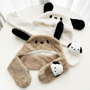 G & G inverno piccolo passamontagna/cappello di pelliccia sciarpa per cani Set accogliente per animali domestici - Product Image 1