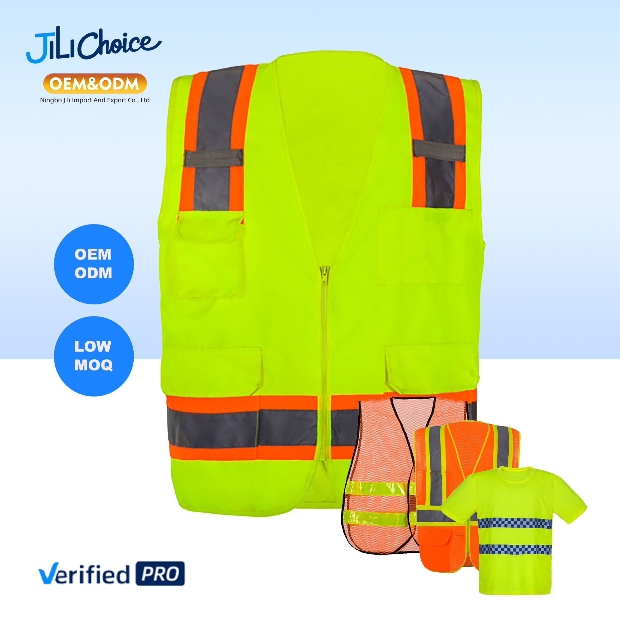 J & L 2025 OEM, оптовая продажа, черный защитный жилет, водонепроницаемый защитный жилет, светоотражающий дождевик, защитная одежда