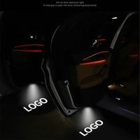 Vente en gros de lampes de bienvenue sans fil LED 5W pour Mercedes Benz Classe E/C/S E300L/GLC, logo personnalisé, état neuf, lampe de voiture