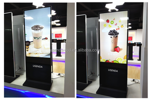 <span class=keywords><strong>Equipo</strong></span> <span class=keywords><strong>DE</strong></span> REPRODUCTOR <span class=keywords><strong>DE</strong></span> PUBLICIDAD Android ultrafino táctil capacitiva <span class=keywords><strong>de</strong></span> 65 pulgadas personalizado, soporte <span class=keywords><strong>de</strong></span> suelo Led, pantalla LCD, señalización Digital - Product Image 3