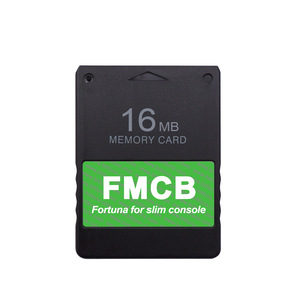 Kartu memori Fortuna FMCB untuk PS2, stik memori untuk konsol tipis SPCH-7/9XXXX untuk PS2