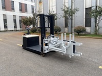 Chariot élévateur électrique à palettes pour rouleaux de papier, 1 tonne, 2 tonnes, 4 m, 6 m, avec pince à godets, pour levage - Vente directe usine