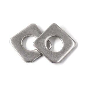 Rondelle conique carrée biseautée durcie en acier inoxydable 304 directe d'usine pour la section de fente - Product Image 1