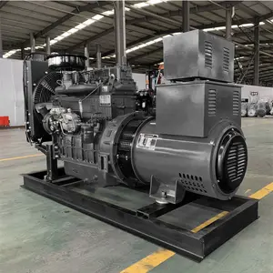 Tembaga Murni Kualitas Tinggi Jenis Terbuka Cadangan Senyap Listrik Diesel Power Generator Set untuk Rumah/Industri