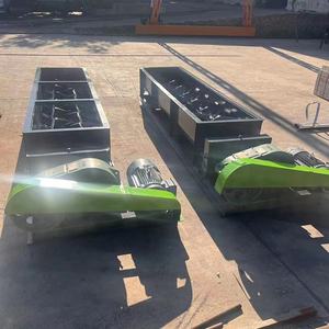 Équipement de mélange de sol de cendres volantes Mélangeur d'argile en brique continue Mélangeur de <span class=keywords><strong>béton</strong></span> à double arbre horizontal Machine industrielle à grand mélangeur - Product Image 3