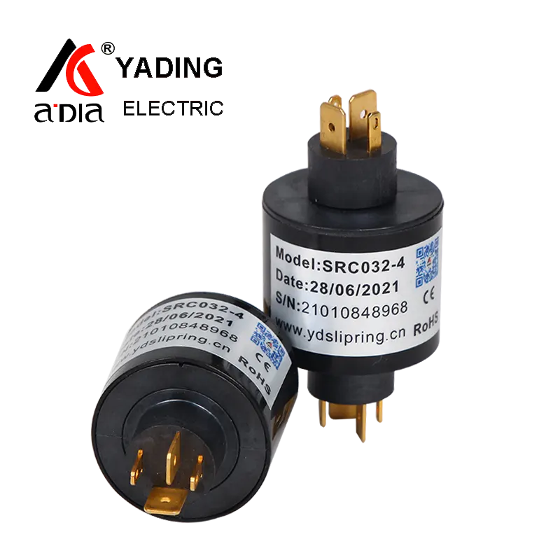 SRC032-4 anel de deslizamento conector rotativo elétrico para maquinaria de embalagem
