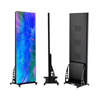 Pantalla LED de Pie para Ferias Comerciales, Ahorro de Energía, Bajo Consumo, Alta Definición, para Información en el Vestíbulo