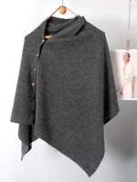 Écharpe carrée en soie, châle, cape, cache-cou chaud, tricoté, tendance, printemps automne, passe-partout pour femme