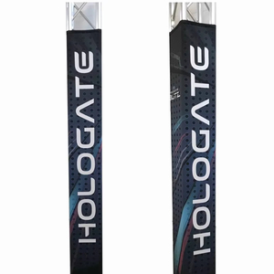 Tùy Chỉnh Đàn Hồi Spandex Vải LED Truss Giai Đoạn Bìa Trắng Đen Trọng Lượng Nhẹ Có Thể Điều Chỉnh Chân Xách Tay Cho Giàn - Product Image 1