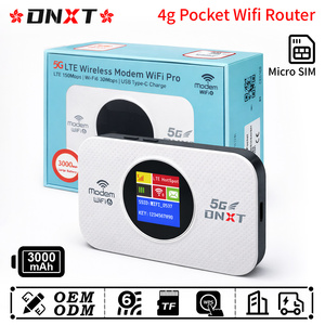 Router Wifi de Bolsillo DNXT, Router Wifi para Auto WiFi6, WPS, 3000mAh, Wifi Móvil Inalámbrico, Modo AP, Router Wi-Fi Portátil para Viajes - Product Image 1