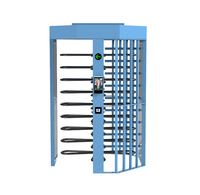 Tourniquet optique intelligent pleine hauteur avec lecteur NFC/Carte/QR/RFID/IC, reconnaissance faciale, contrôle d'accès et comptage anti-collision
