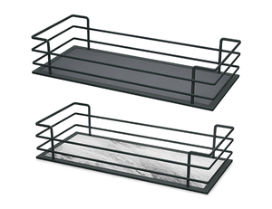 Système de rangement organisateur avec panier métallique coulissant latéral pour l'organisation de matériel de bureau et d'ingénierie - Product Image 4