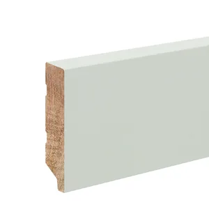 Jupe de sol en bois pur 9mm, ligne de jupe en bois pur, mur plat accessoire de sol ultra simple