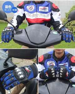 Guantes Largos de Motociclismo Anti-Caída de Acero Inoxidable para Hombre y Mujer, Accesorios Modernos para Motocicletas KTM - Product Image 4