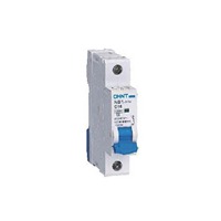Disjoncteur miniature CHNT Chint NB1-63-H2 10kA 1A-63A 1P-4P Courbes B C D IEC/EN 60947-2 Thermomagnétique sur rail DIN