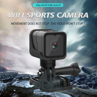Caméscope portable HD 1080P, mini caméra de sports de plein air, caméra WiFi, conduite de moto et de vélo, micro caméra d'enregistrement