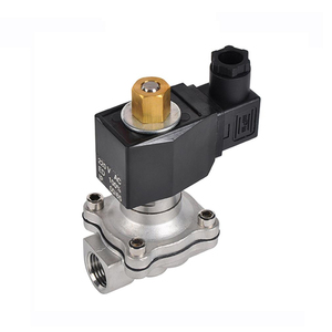 Électrovanne COVNA en acier inoxydable 2 voies 12V/24VDC normalement ouverte pour l'eau - Product Image 4