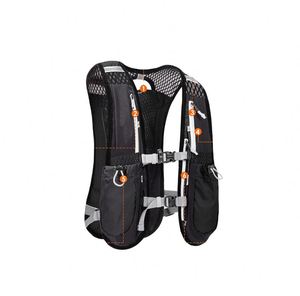 BSCI Factory Running Backpacks Lightweight Hydration Bag Pack Functional Running Vest <b>5L</b> - Product Image 5