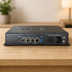 Passerelle de protocole IP vers IP au design compact, transcodeur multi-canaux UDP vers HLS/HTTP/RTMP/SRT pour le <span class=keywords><strong>streaming</strong></span> hôtelier et professionnel - Product Image 1