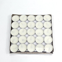 Ensemble de 100 bougies chauffe-thé en cire de paraffine sans fumée, durée de 4 heures, semi-artisanales, pour anniversaire de célébrité internet, collection Charming Nest Pavilion