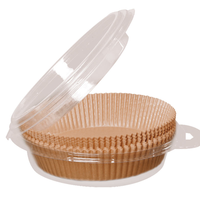Papier sulfurisé de qualité alimentaire, écologique, imperméable et résistant au four, pour friteuse à air, prix d'usine, vente en gros en Chine