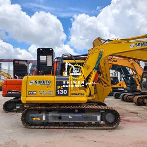 Excavatrice sur chenilles Komatsu PC130-7 PC130-8 PC130-8mo d'occasion à bas prix, PC120 PC110 PC160 PC200, vente de pelle, moteur principal - Product Image 3