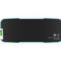 Coussin chauffant Tapis de souris de jeu Chargeur rapide de jeu Lumière RVB pour téléphone portable pour joueur