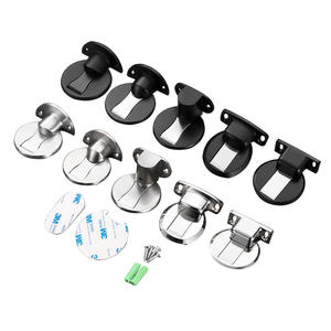 304 arrêt de <span class=keywords><strong>porte</strong></span> Invisible en acier inoxydable bloc de <span class=keywords><strong>porte</strong></span> en bois réglable fort <span class=keywords><strong>magnétique</strong></span> Anti-Collision aucun perçage requis plancher - Product Image 5