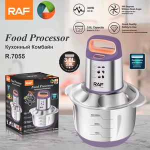 300w 3L Multifunctional Four Spiral Stainless Steel Blade Blender Kitchen Electric Meat Grinder Food Processor Removable - Product Image 6
