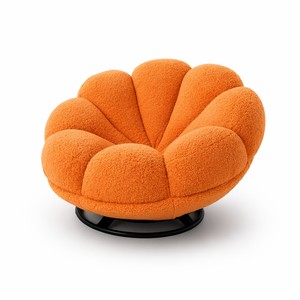 <span class=keywords><strong>Fauteuil</strong></span> lounge citrouille moderne et artistique, enveloppant et relaxant, pour salon et chambre, de qualité fiable et tendance - Product Image 5