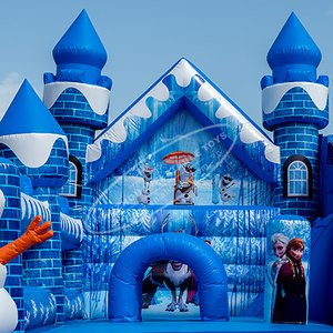 Thiết kế mới Inflatable thư bị trả lại housejumping bouncy nhà đông lạnh chủ đề Inflatable lâu đài trượt - Product Image 6