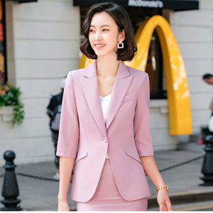 <span class=keywords><strong>Traje</strong></span> <span class=keywords><strong>de</strong></span> negocios con manga <span class=keywords><strong>de</strong></span> siete puntos para <span class=keywords><strong>mujer</strong></span>, <span class=keywords><strong>traje</strong></span> <span class=keywords><strong>Formal</strong></span> ajustado profesional a la moda, nuevo - Product Image 5