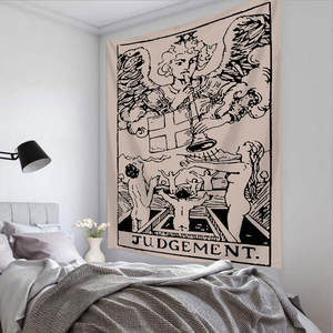 Tapiz del zodiaco Sun Moon de alta calidad Impreso Brujería Astrología <span class=keywords><strong>Tarot</strong></span> Listo para enviar a la venta al por mayor - Product Image 5