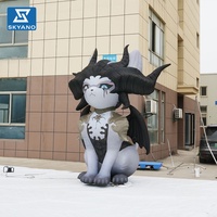 Modèle de personnage de dessin animé gonflable personnalisé pour la publicité extérieure, événementiel et la décoration gonflable