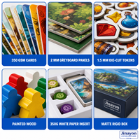 Jeu de société interactif personnalisé pour la famille et la salle de classe, avec design modulaire, en carton, pour le divertissement lors de fêtes