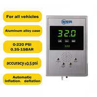 Distributeur d'air numérique automatique pour pneus de voitures et motos, avec manomètres, pour stations-service, en métal, Zhuhai Tyres
