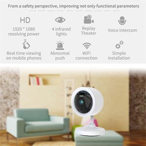 Moniteurs Bébé et Animaux de Compagnie WiFi Sans Fil d'Intérieur 3MP avec Caméra, Vente en Gros d'Usine - Product Image 4