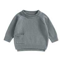 Boutique bébé vêtements enfants vêtements bébés pull en tricot personnalisé nom personnalisé mince enfants