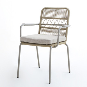 Giá Tốt Nhất Ngoài Trời Vườn Bàn Và Ghế Đặt Sang Trọng Tất Cả Thời Tiết Patio Dây Ghế Bàn Tròn Cho Vườn Bistro Đồ Nội Thất - Product Image 1