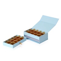 Boîte d'emballage de luxe personnalisée pour chocolats en barre, qualité alimentaire, petit format, pour desserts