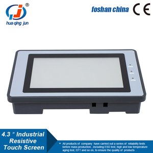 Huaqingjun 4.3" TFT LCD Touch Screen Ethernet LAN RS485 232 Communication DC10-30V Modbus RTU TCP HMI for PLC QJ-MGC043 Huaqingj - Product Image 2