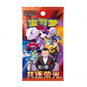 Poken Mon PTCG Simplified Chinese CSV10C (slim) Glory Pursuit SV10 Booster Pack 5 Cartes 18.0 Mewtwo Cynthia Vente en Gros - Product Image 1