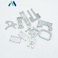 Pièces en aluminium usinées CNC sur mesure de précision, supports métalliques, boîtiers, composants de rechange pour l'automobile, la industrie et les robots