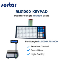 Teclado RLS1000 Nuevo para Báscula de Código de Barras Rongta RLS1000, Versión en Inglés, Teclado para Báscula, Venta al por Mayor, Repuestos de Desarrollo Propio
