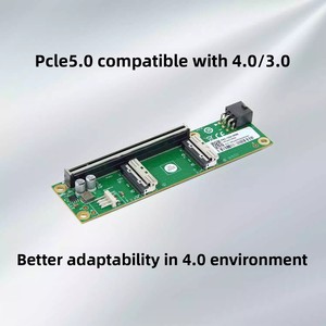 Chất lượng cao PCIe 5.0 X16 để mcio <span class=keywords><strong>Adapter</strong></span> Board bên ngoài GPU mở rộng cho ván chân tường máy chủ phụ kiện - Product Image 4