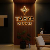 Letrero Luminoso LED, Logotipo Acrílico, Letras de Acero Inoxidable, Letrero 3D con Retroiluminación, Letras Metálicas de Canal, Letrero Acrílico para Negocios, Logotipo