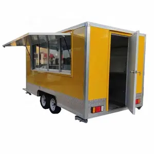 Mobile fast food kitchen food trailer for sale in Dallas and complete kitchen