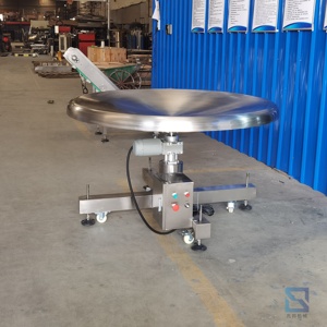 Fully Automatic Rotary Material Handling <strong>Tray</strong>, Reverse Bow Disc Machine, Stainless Steel Turntable, <strong>Rotating</strong> Storage <strong>Tray</strong> - Product Image 5