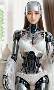Consegna Gratuita, Robot con Intelligenza Artificiale Umanoide, Modello Femminile Bionda con Seno Grande - Product Image 3
