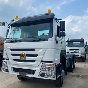 Camion tracteur d'occasion SINOTRUCK Howo 371ch 6x4 10 roues, moteur diesel, conduite à gauche, caméra arrière, haute qualité, vente directe usine Chine - Product Image 4